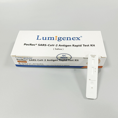 Bộ xét nghiệm nước bọt tại nhà kháng nguyên CE, Bộ tự xét nghiệm nước bọt Covid-19 Độ đặc hiệu 99,67%
