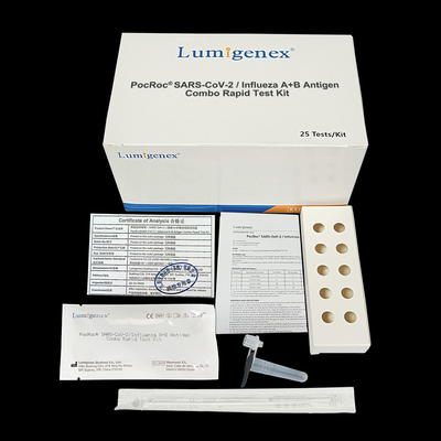 Bộ xét nghiệm kháng nguyên XBB Flu A &amp; B biến thể phụ của Omicron HINI H2N2 H2N3 để sử dụng tại nhà
