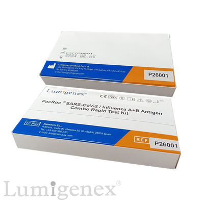 Kết hợp kháng nguyên SARS-CoV-2 / Cúm A+B Xét nghiệm nhanh Que ngoáy mũi