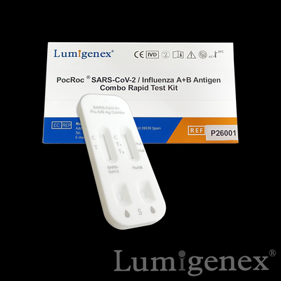 Covid19 Cúm A Cúm B Bộ xét nghiệm nhanh Colloidal Gold Nasal Swab Monkeypox CE