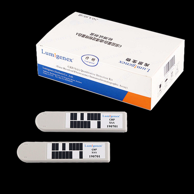 Huyết thanh nhạy cảm cao Bộ xét nghiệm Amyloid A （SAA） POC Bộ xét nghiệm bệnh nhiễm trùng y tế Bộ xét nghiệm nhanh định lượng Bộ xét nghiệm miễn dịch