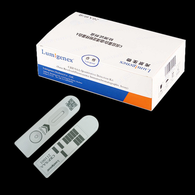 Amyloid huyết thanh TRFIA nhạy cảm cao A（SAA）Bộ xét nghiệm POC Đầu dò huỳnh quang xét nghiệm miễn dịch chứng nhận ISO13485