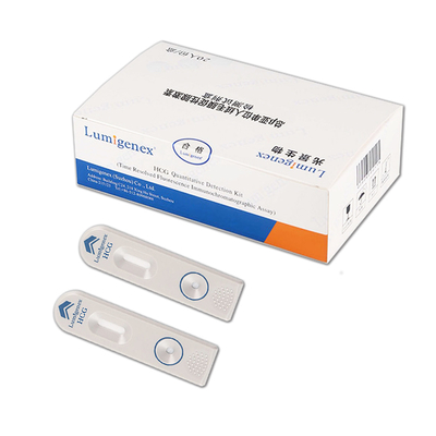 HCG Bộ xét nghiệm máu sức khỏe phụ nữ chẩn đoán y tế nhanh HCG bằng máy phân tích TRFIA
