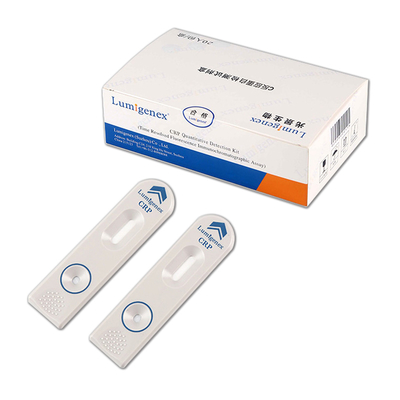 C Protein phản ứng CRP Bộ dụng cụ kiểm tra điểm chăm sóc Chứng nhận CFDA Công nghệ xét nghiệm miễn dịch