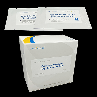 Que thử Creatinine chấn thương thận Phân tích hóa học lâm sàng Máy đo axit uric