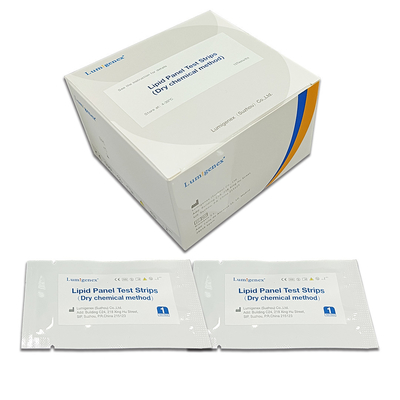 Que thử bảng điều khiển lipid HDL trong 2 phút bằng phương pháp hóa học khô