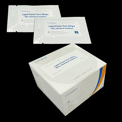 Bảng kiểm tra lipid Dải thử nghiệm Phát hiện rối loạn lipid máu Chứng chỉ CFDA đã đăng ký CE