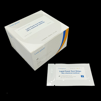 Que thử hồ sơ lipid bằng phương pháp hóa học khô Theo dõi bệnh tim được đánh dấu CE