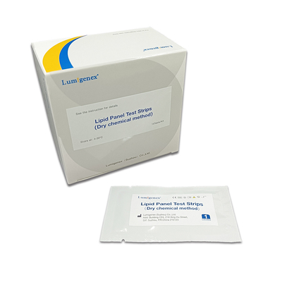 Hộp lưu trữ que thử bảng điều khiển lipid để thử nghiệm nhanh tại nhà và chuyên nghiệp