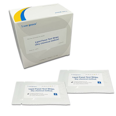 Que thử bảng điều khiển lipid HDL trong 2 phút bằng phương pháp hóa học khô