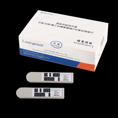 Bộ thử nghiệm kết hợp cho Creatine Kinase Isoenzyme / Myoglobin / Troponin tim mạch I