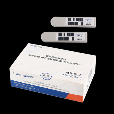 Bộ xét nghiệm POC, Bộ xét nghiệm cTnI / CK-MB / Myo Xét nghiệm miễn dịch TRFIA Tim mạch Troponin I / Creatine Kinase Isoenzyme / Myoglobin