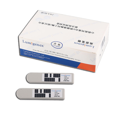 Bộ xét nghiệm kết hợp Troponin I / Creatine Kinase Isoenzyme / Myoglobin của tim Axit béo