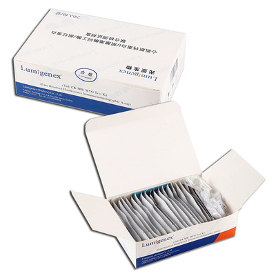Bộ xét nghiệm kết hợp Troponin I / Creatine Kinase Isoenzyme / Myoglobin của tim Axit béo