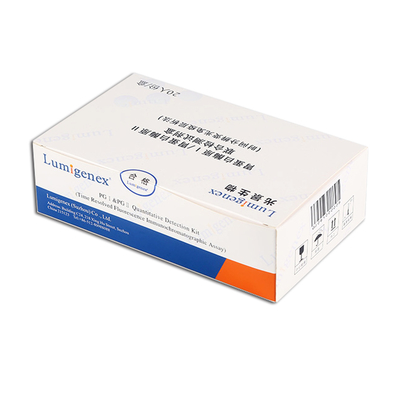 Bộ dụng cụ xét nghiệm chức năng dạ dày Chẩn đoán Pepsinogen I / Pepsinogen II (PGI / PGII) Xét nghiệm máu toàn bộ nhiễm trùng phổi
