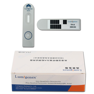 Huyết thanh Amyloid A Bộ xét nghiệm POC Xét nghiệm miễn dịch CFDA đã được phê duyệt