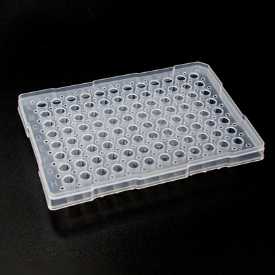 vật tư tiêu hao trong phòng thí nghiệm Đĩa PCR 96 giếng có màng niêm phong Vật liệu PP được USP phê duyệt Tiệt trùng