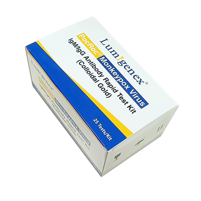 Chứng chỉ ISO bệnh đậu mùa khỉ IgG IgM bệnh truyền nhiễm Nhanh chóng trong 15 phút