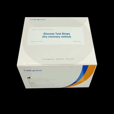 Que thử glucose Phương pháp hóa học khô cho Lumigenex Glucose ISO13485