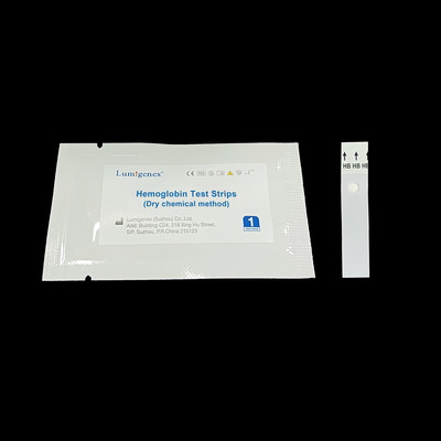 Que thử nhanh Hemoglobin phát hiện định lượng được sử dụng với máy phân tích hóa chất khô