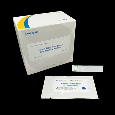 Que thử cơ thể Ketone được CE phê duyệt Thuốc thử POCT Chẩn đoán nhiễm toan ceton Bệnh tiểu đường