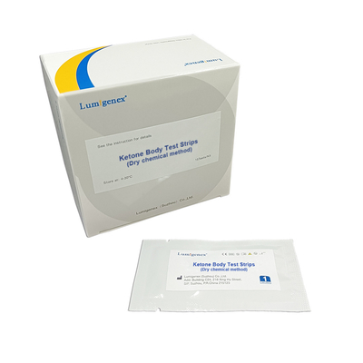 Chẩn đoán nhiễm toan xeton, theo dõi bệnh tiểu đường Băng kiểm tra cơ thể Ketone