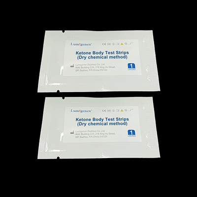 Chẩn đoán IVD về bệnh tiểu đường Que thử cơ thể Ketone Xét nghiệm sinh hóa