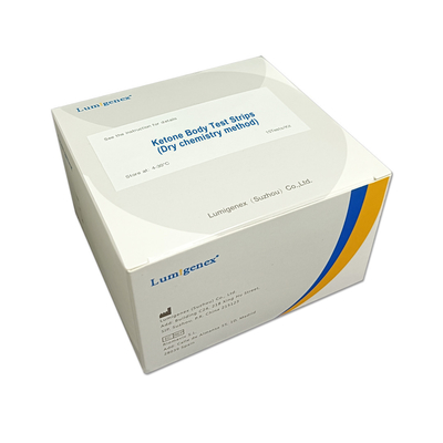 Chẩn đoán IVD về bệnh tiểu đường Que thử cơ thể Ketone Xét nghiệm sinh hóa