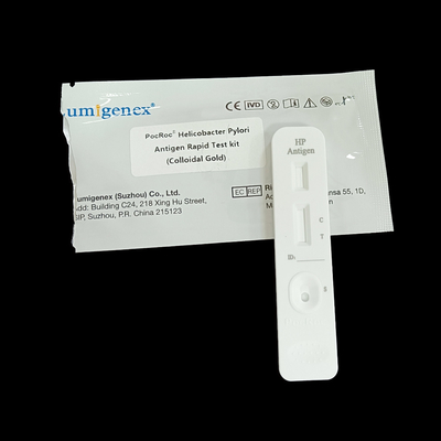 Xét nghiệm nhanh Lumigenex Helicobacter Pylori bằng keo vàng CE được chứng nhận