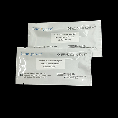 Xét nghiệm nhanh kháng nguyên Helicobacter Pylori Băng mẫu phân Mẫu phân H.P Xét nghiệm nhanh CE được phê duyệt