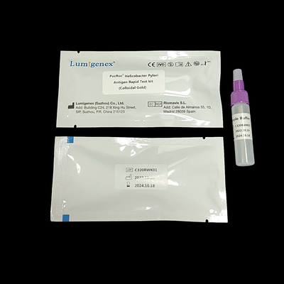Xét nghiệm nhanh Lumigenex Helicobacter Pylori bằng keo vàng CE được chứng nhận