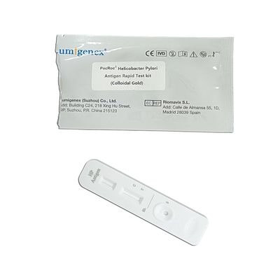 Tại nhà Xét nghiệm Bộ xét nghiệm nhanh kháng nguyên Helicobacter Pylori (Vàng keo) Xét nghiệm nhanh H.Pylori bằng mẫu phân