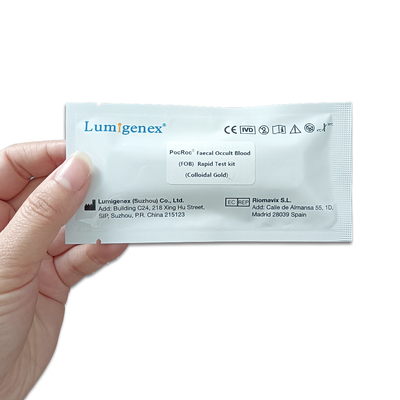 Bộ kiểm tra nhanh Lumigenex PocRoc FOB Colloidal Gold được chứng nhận CE