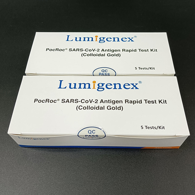 SARS-CoV-2 Bộ dụng cụ xét nghiệm kháng nguyên nhanh tại nhà bằng tăm bông ngoáy mũi HSA đã được phê duyệt
