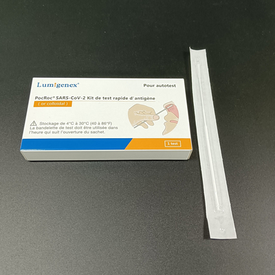 Gói cá nhân của Bộ dụng cụ xét nghiệm nhanh kháng nguyên tự động cho SARS-CoV2