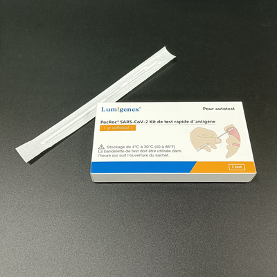 Gói cá nhân của Bộ dụng cụ xét nghiệm nhanh kháng nguyên tự động cho SARS-CoV2