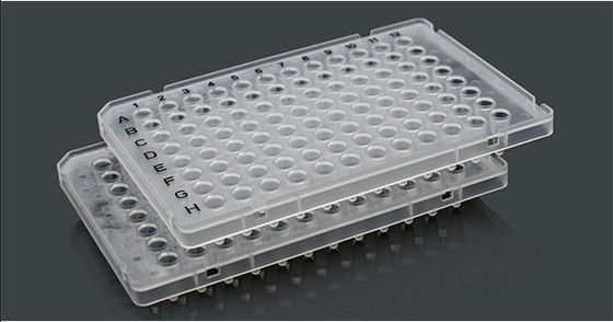 Tấm PCR trong suốt ABI 96 dùng một lần bằng Polypropylen