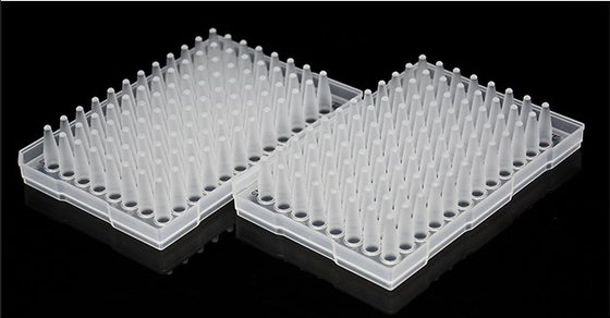 Tấm nuôi cấy dùng một lần ABI, 0,2ml PCR 96 Chiều cao tấm giếng