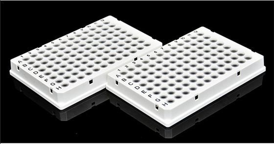 Vật tư PCR dùng một lần 0,1ml 96 Tấm PCR có viền đầy đủ