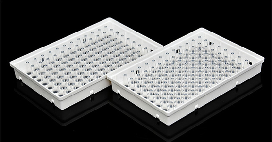 Vật tư PCR dùng một lần 0,1ml 96 Tấm PCR có viền đầy đủ