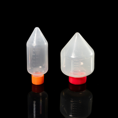 Vật tư PCR nhựa Chai ly tâm hình nón V đáy 250 Ml