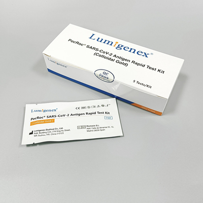 Novel Coronavirus Antigen Rapid Test Kit Colloidal Gold CE đã được phê duyệt