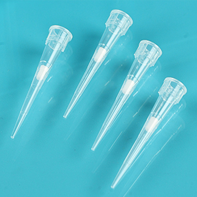 Mẹo pipet lọc 10ul vô trùng trong suốt Polypropylen có giá đỡ