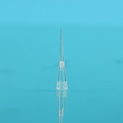 Mẹo pipet lọc 10ul vô trùng trong suốt Polypropylen có giá đỡ