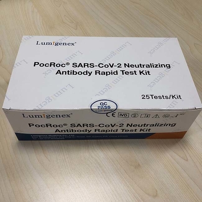 Bộ dụng cụ phát hiện nhanh kháng thể vàng keo máu đầu ngón tay CE cho SARS-CoV-2