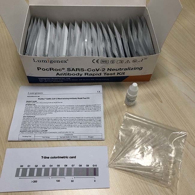 Bộ dụng cụ phát hiện nhanh kháng thể vàng keo máu đầu ngón tay CE cho SARS-CoV-2