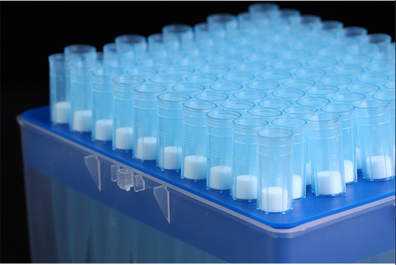 Mẹo pipet dùng một lần PP, Mẹo pipet được lọc 1000ul có giá đỡ