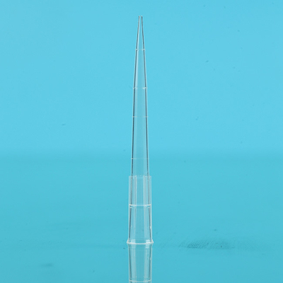 Đầu tip pipet dùng một lần mài siêu mịn, Đầu pipet 300ul với giá đỡ 96 giếng
