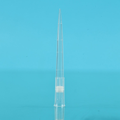 Đầu tip pipet dùng một lần mài siêu mịn, Đầu pipet 300ul với giá đỡ 96 giếng