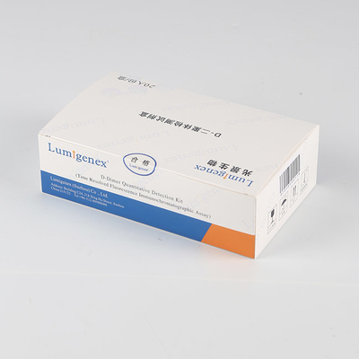 ISO13485 POC Test Kit, Whole Blood D-Dimer Biochemistry Kits